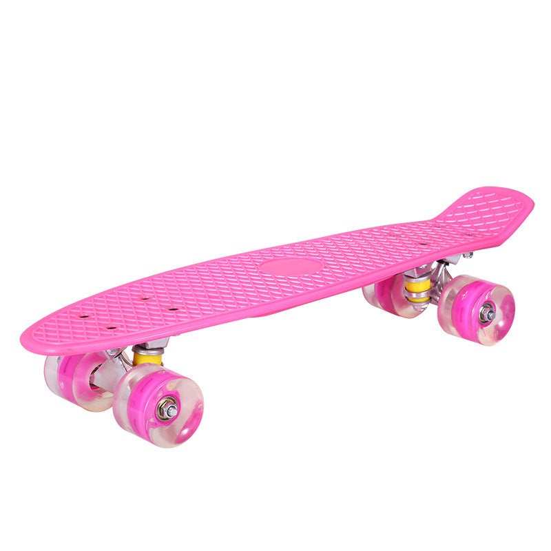 Fashion Wheel Four-wheel Skateboard